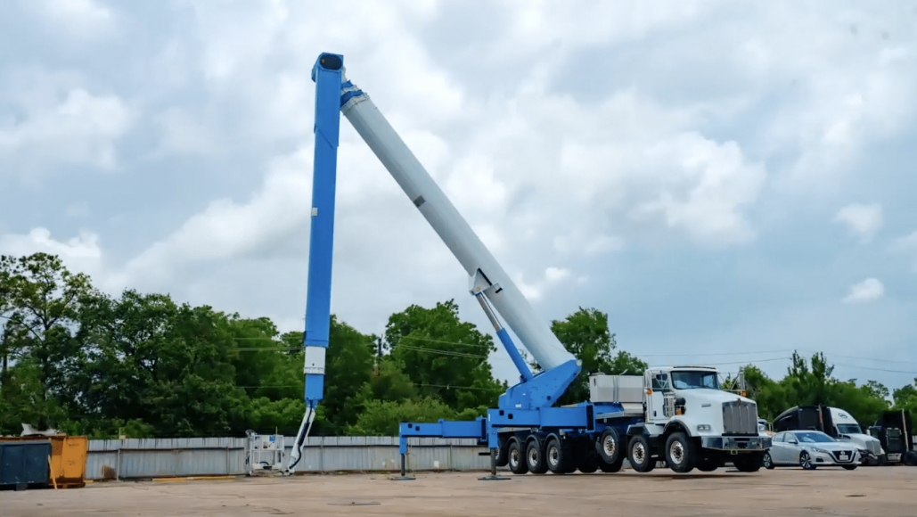 Truck Mounted Aerials - Wind Power Generation